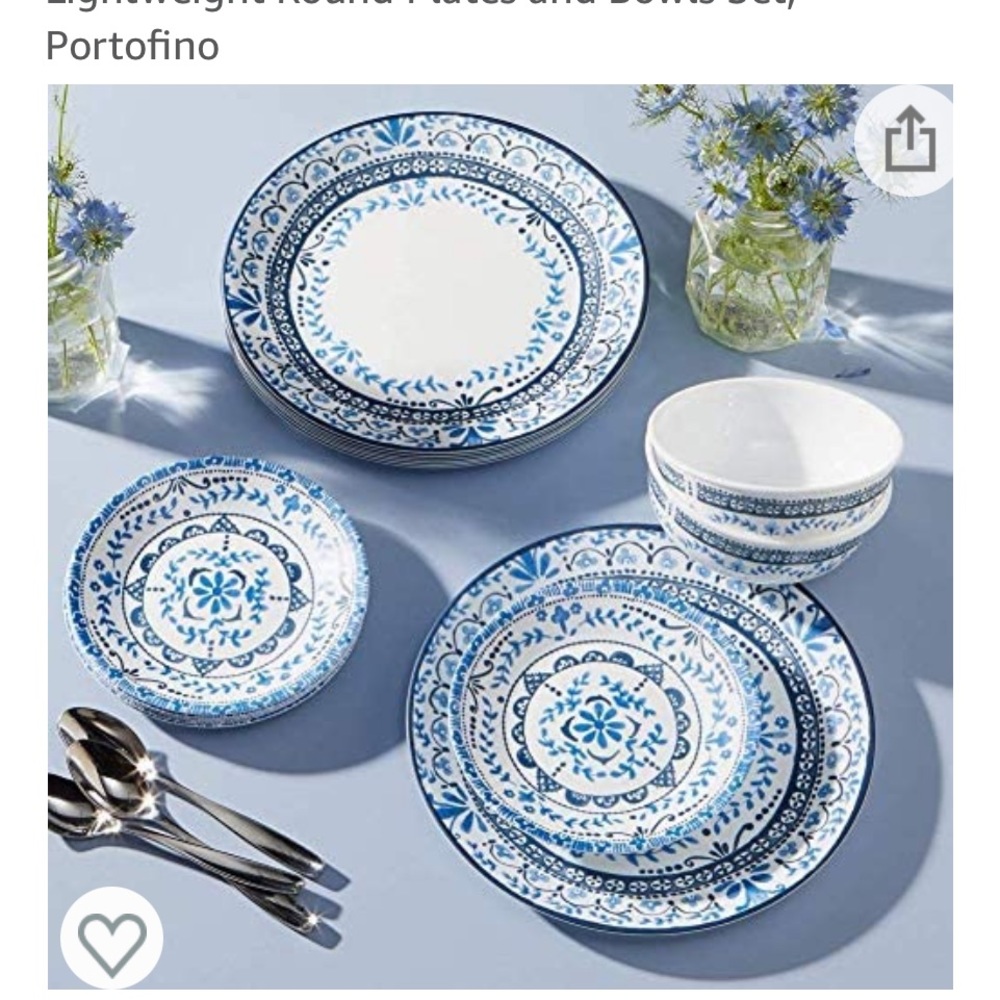 COPY - Set of 4 dinner plates, 4 small plates and 4 bowls. Correlle brand like …